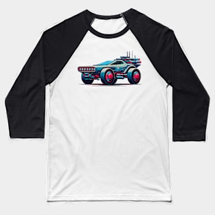 Sci-Fi Car Baseball T-Shirt